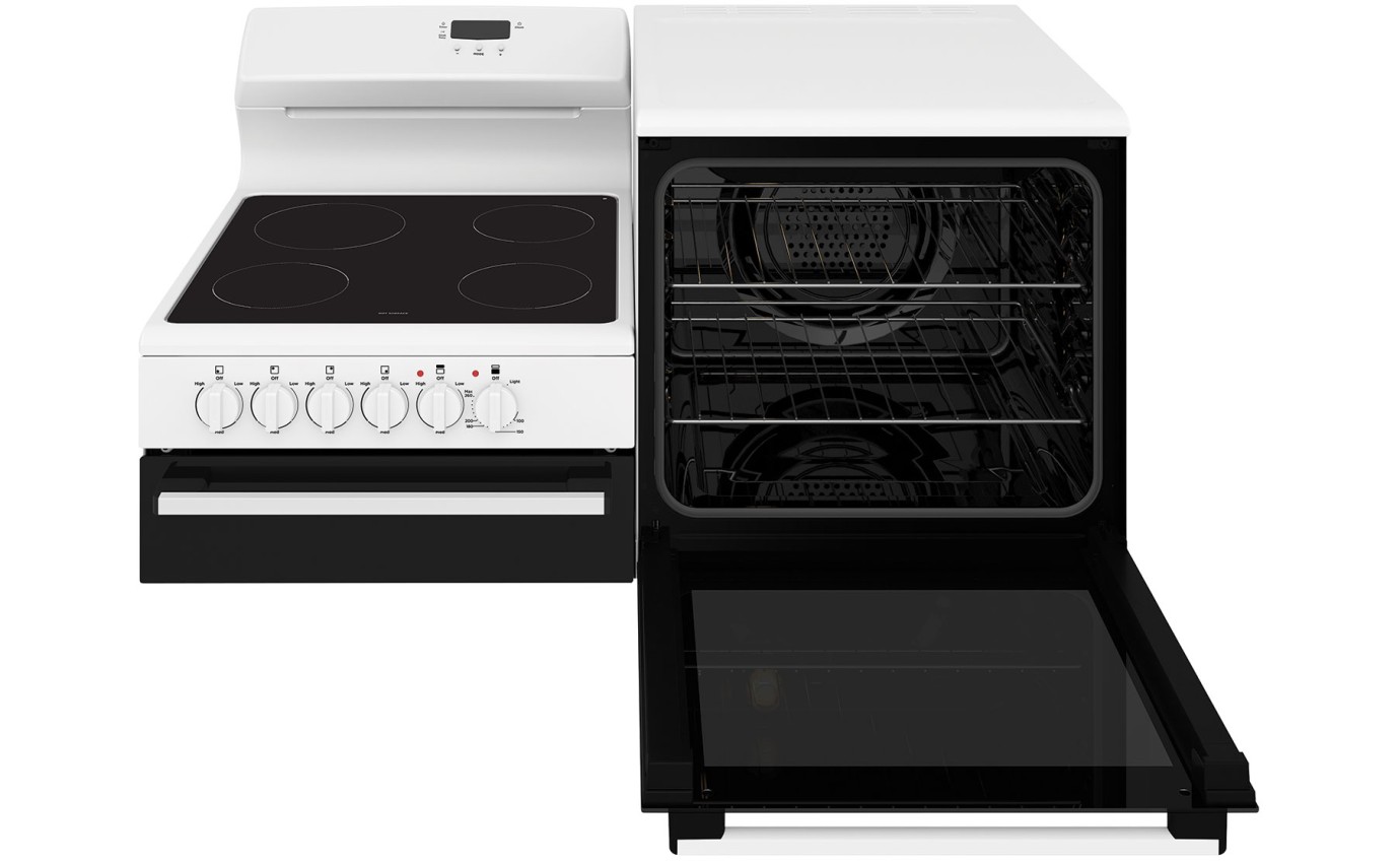 Westinghouse Electric Elevated Freestanding Cooker WDE143WCR