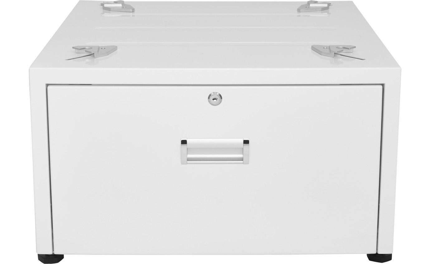 Unilux Laundry Pedestal Stand with Locking Drawer ULX110