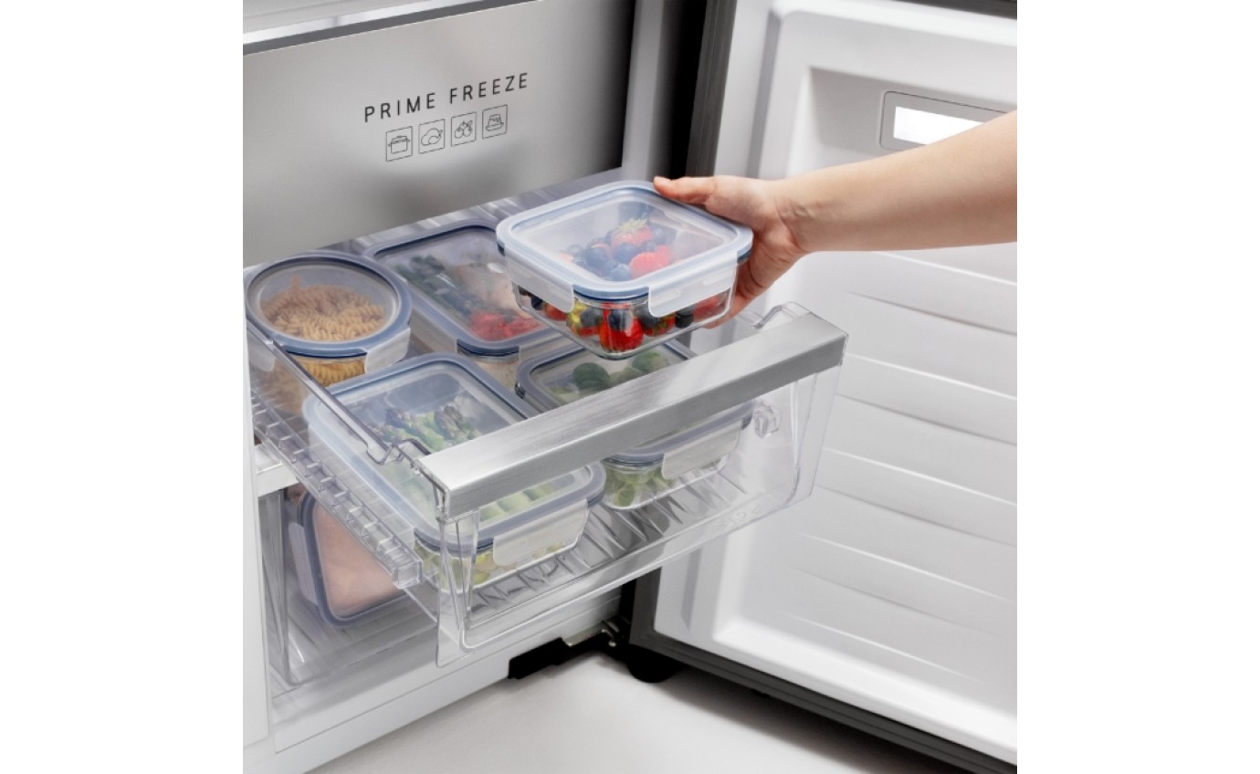 Panasonic 618L PRIME+ French Door Fridge (Matt Silver Hairlines Steel) NRXY680LVSA