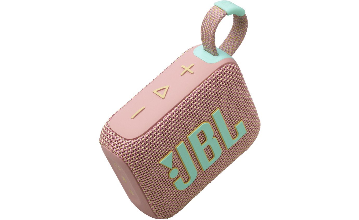 JBL Go 4 Mini Portable Bluetooth Speaker (Pink) JBLGO4PINK