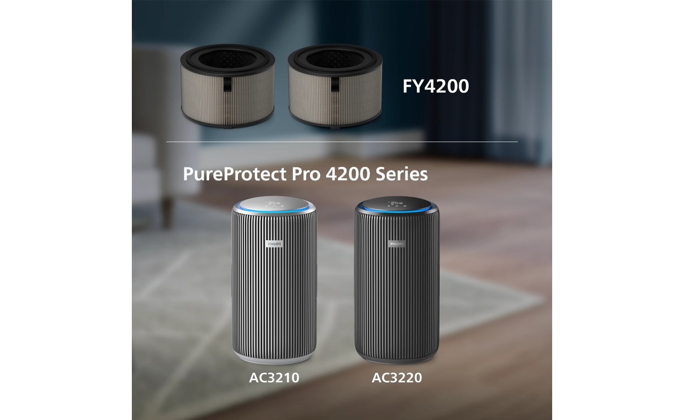 Philips PureProtect Pro 4200 Series HEPA NanoProtect Filter (2 Pack) FY420030