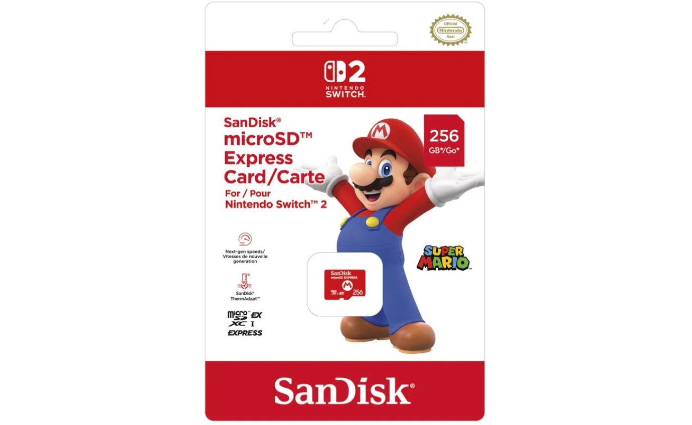 Nintendo Switch 2 SanDisk® microSD™ Express Card 256GB 170204