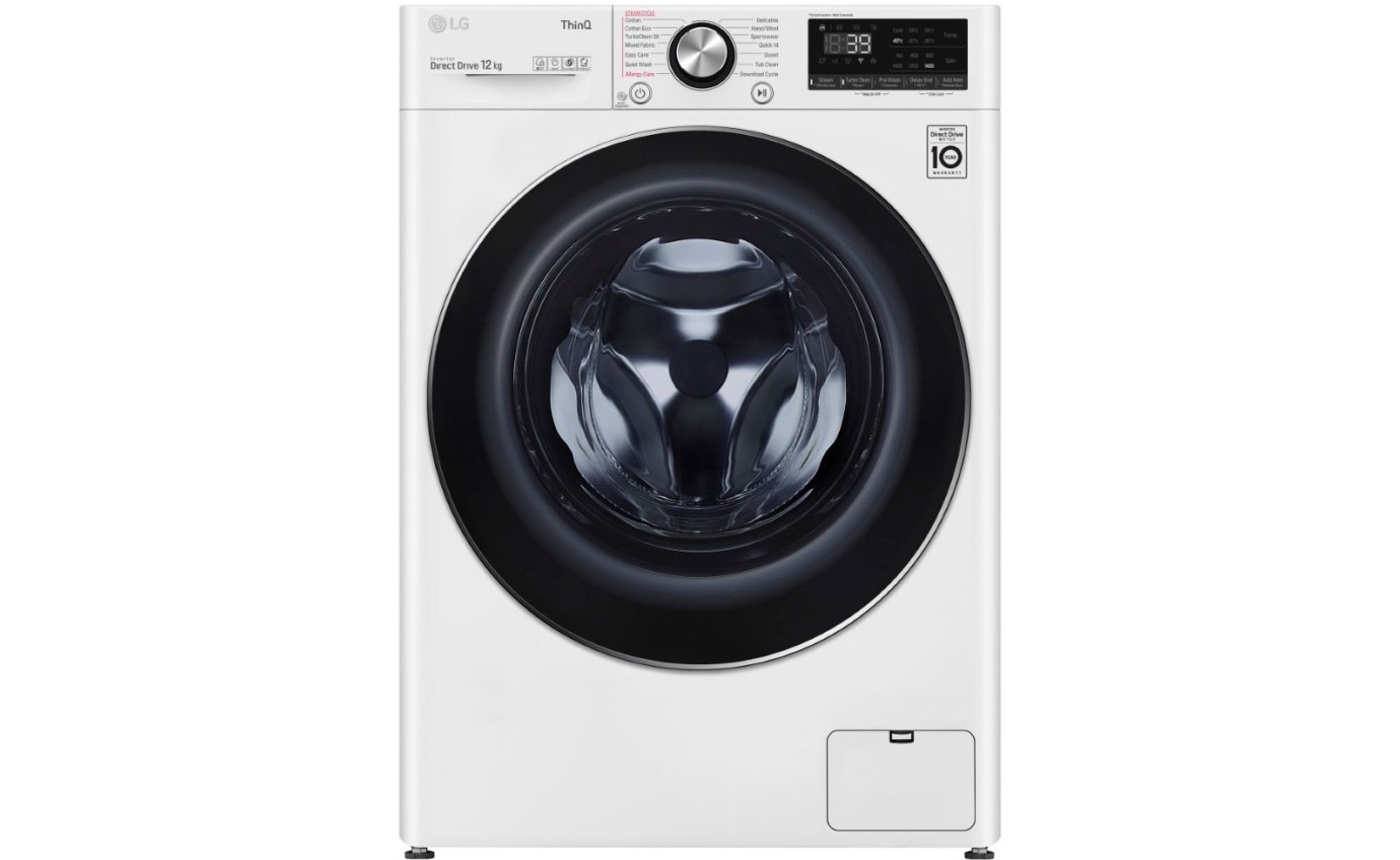 LG 12kg Front Load Washing Machine WV91412W