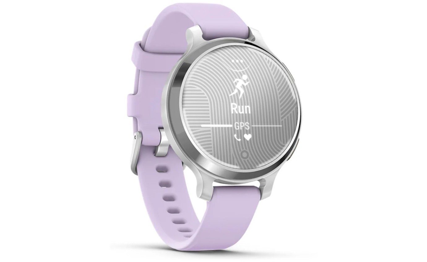 Garmin Lily&reg; 2 Active Smartwatch (Silver/Purple Jasmine) 0100289101