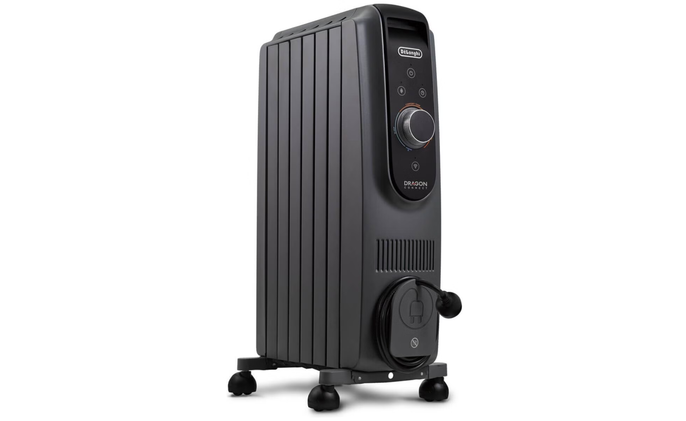 DeLonghi Dragon 5 Pro Connect 1500W Oil Column Heater TRD50615WIFIG