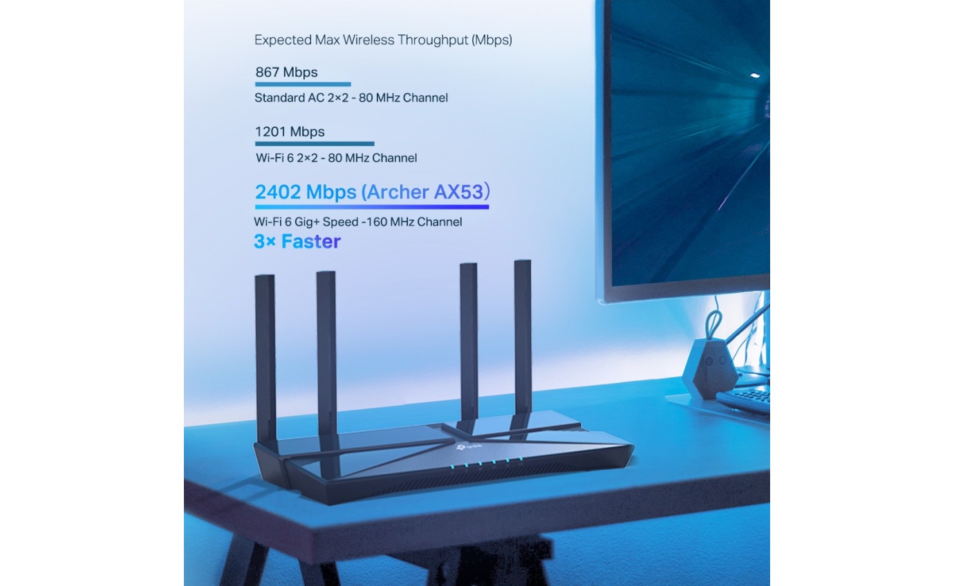 TP-Link Archer AX53 Dual Band Gigabit Wi-Fi 6 Router ARCHERAX53