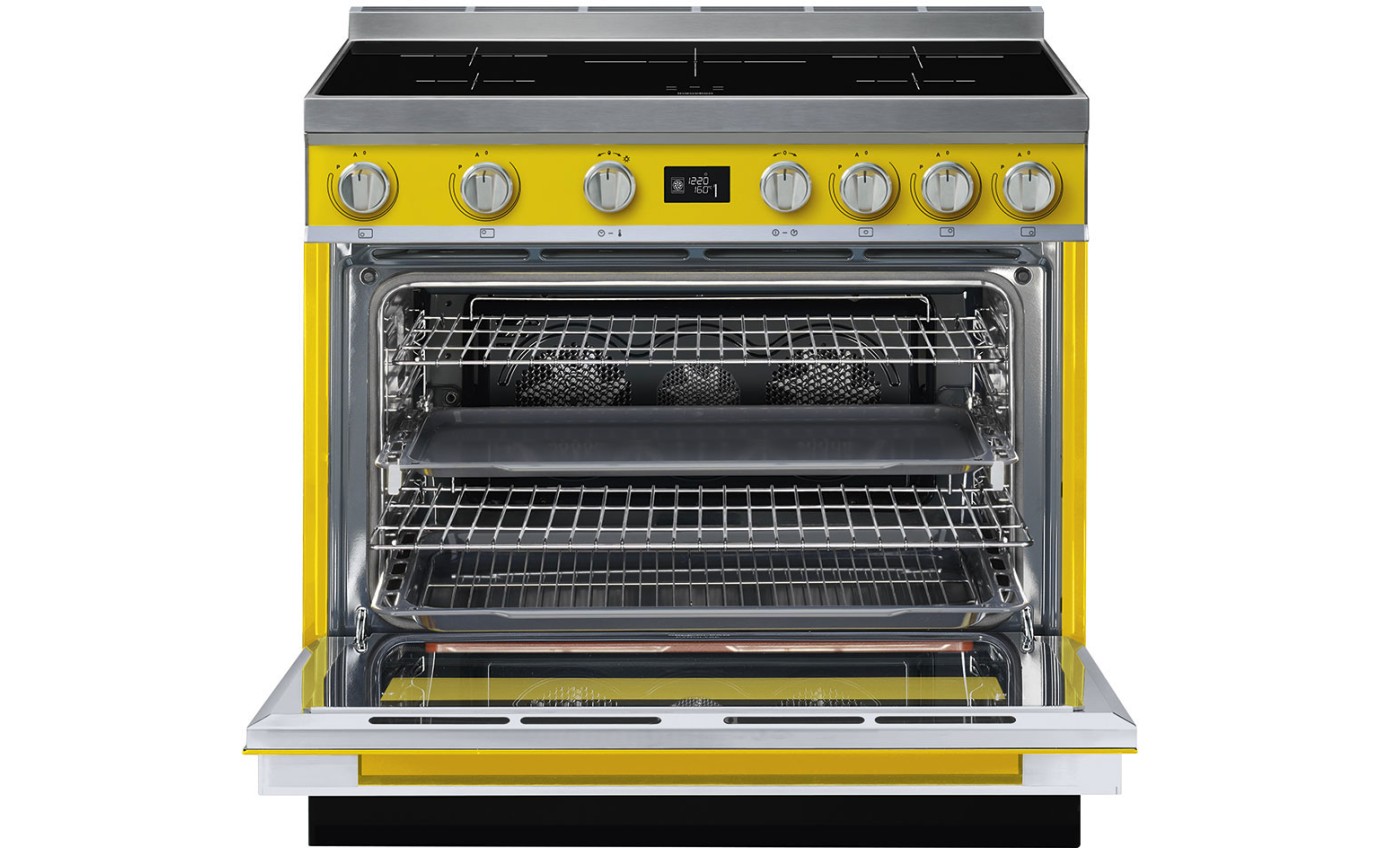 Smeg 90cm Portofino Freestanding Cooker (Yellow) CPF9IPYW