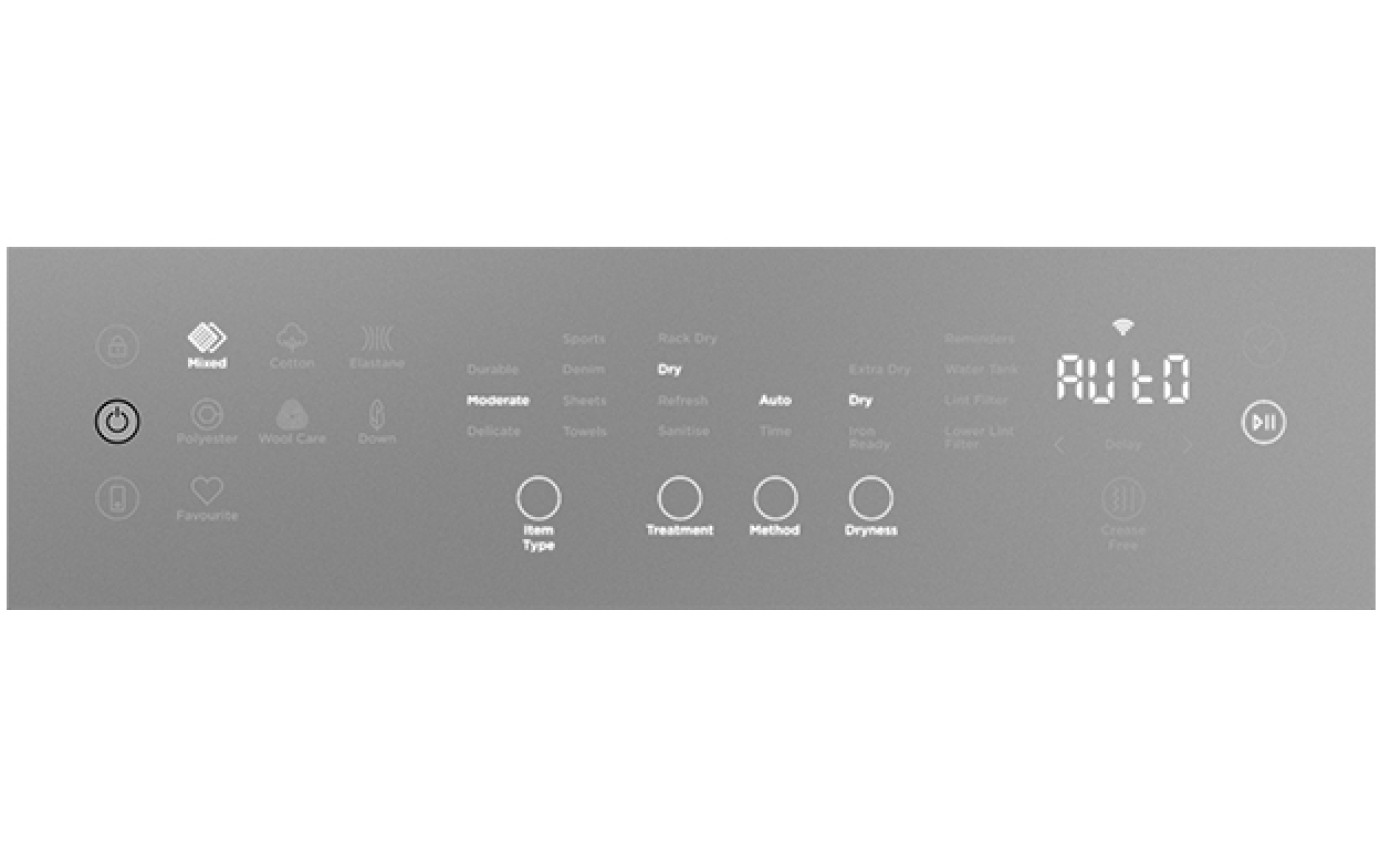 Fisher & Paykel 10kg Series 5 Contemporary Heat Pump Dryer (White) DH1060P5