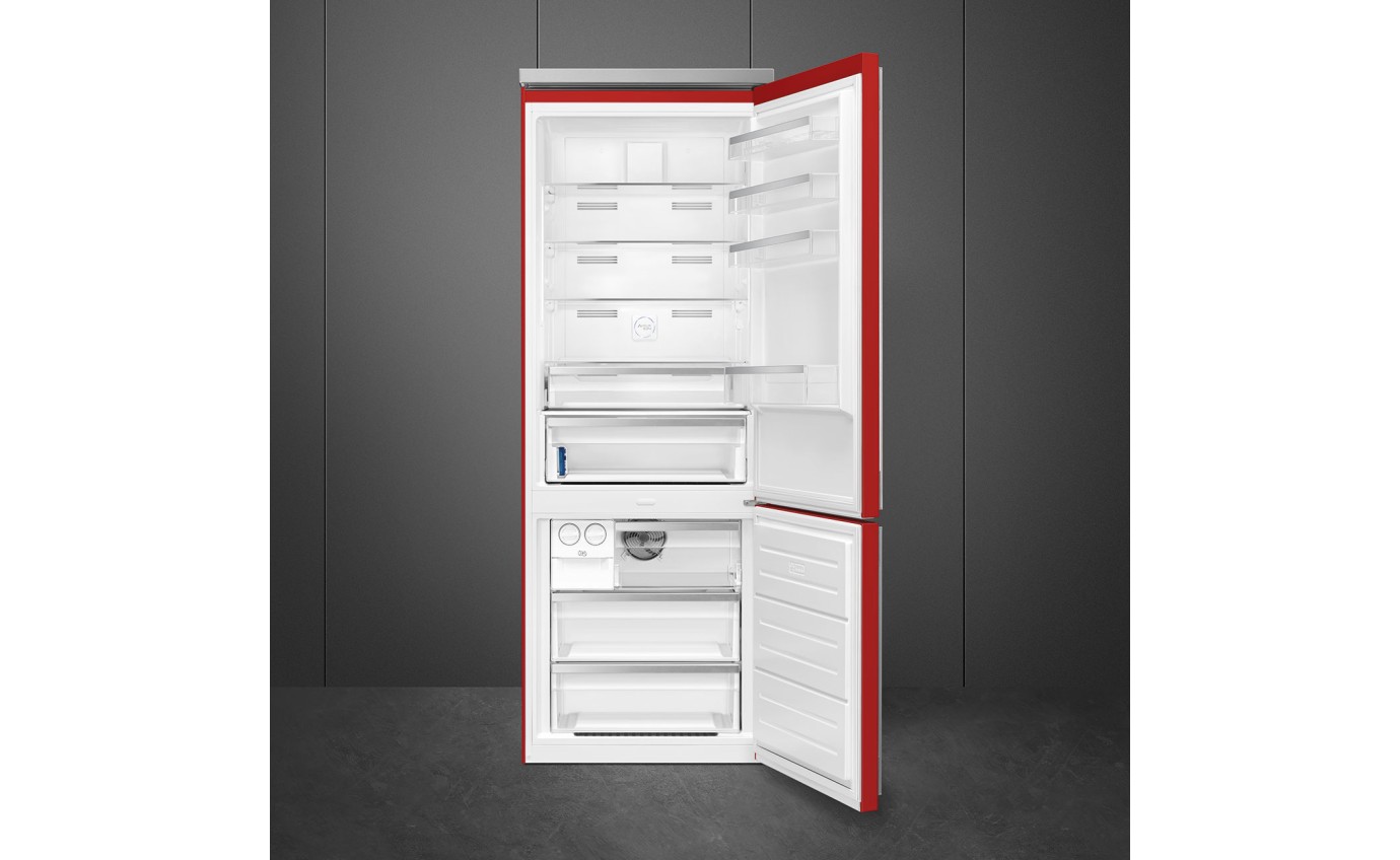 Smeg 481L Bottom Mount Fridge (Red) FA490RR5AU