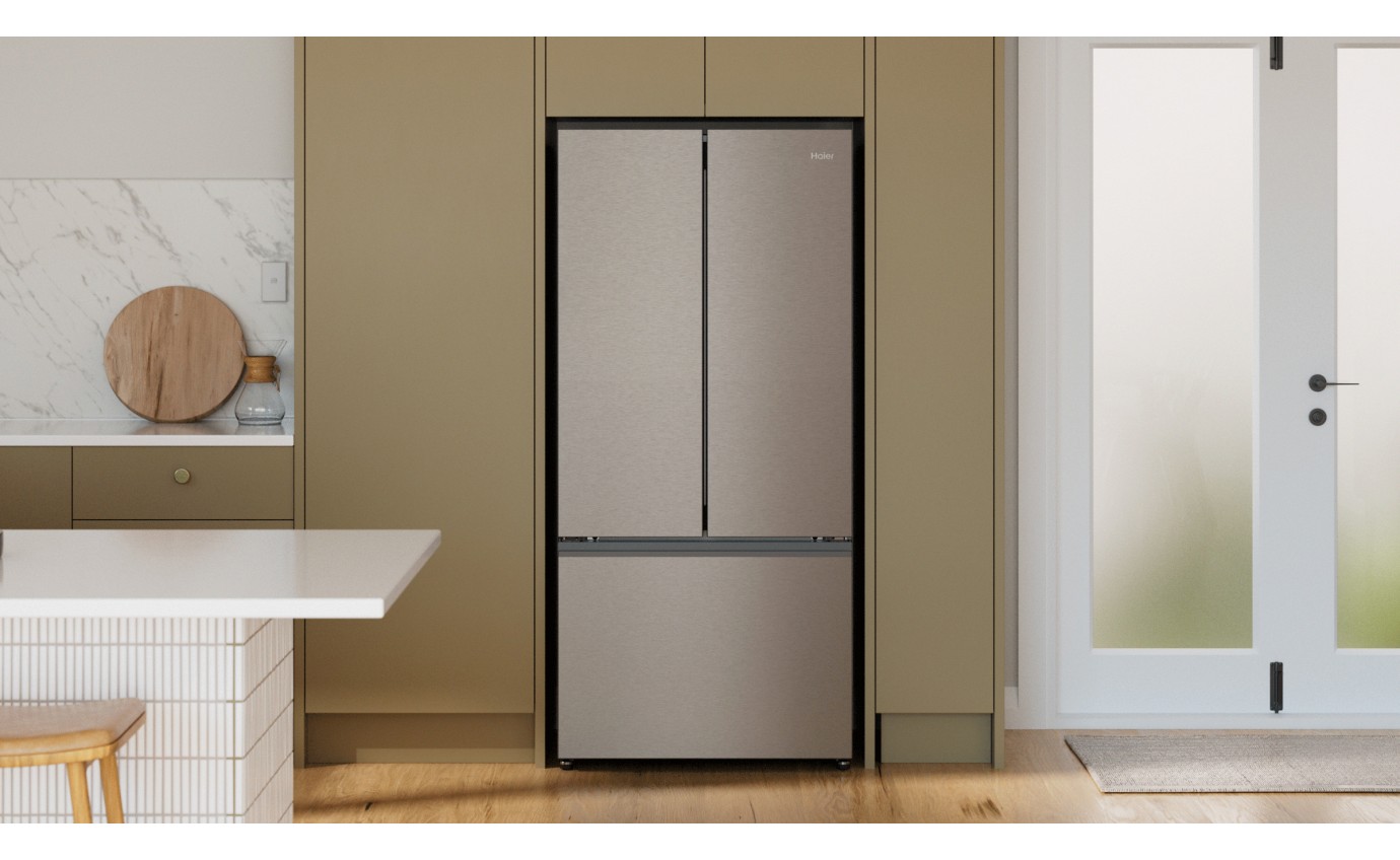 Haier 512L 500 Series French Door Refrigerator Freezer HRF510FS