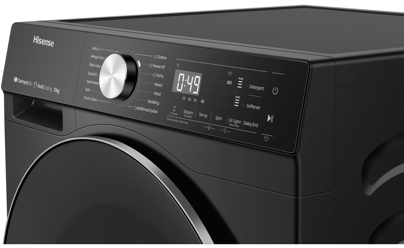 Hisense 10kg Front Load Washing Machine HWFS1015AB