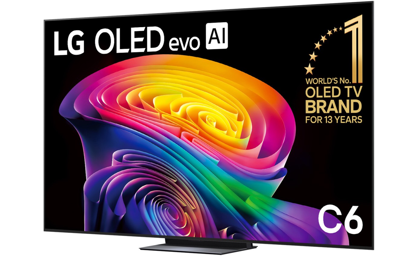 LG 83 inch C6 OLED evo AI 4K Smart TV OLED83C6PSA