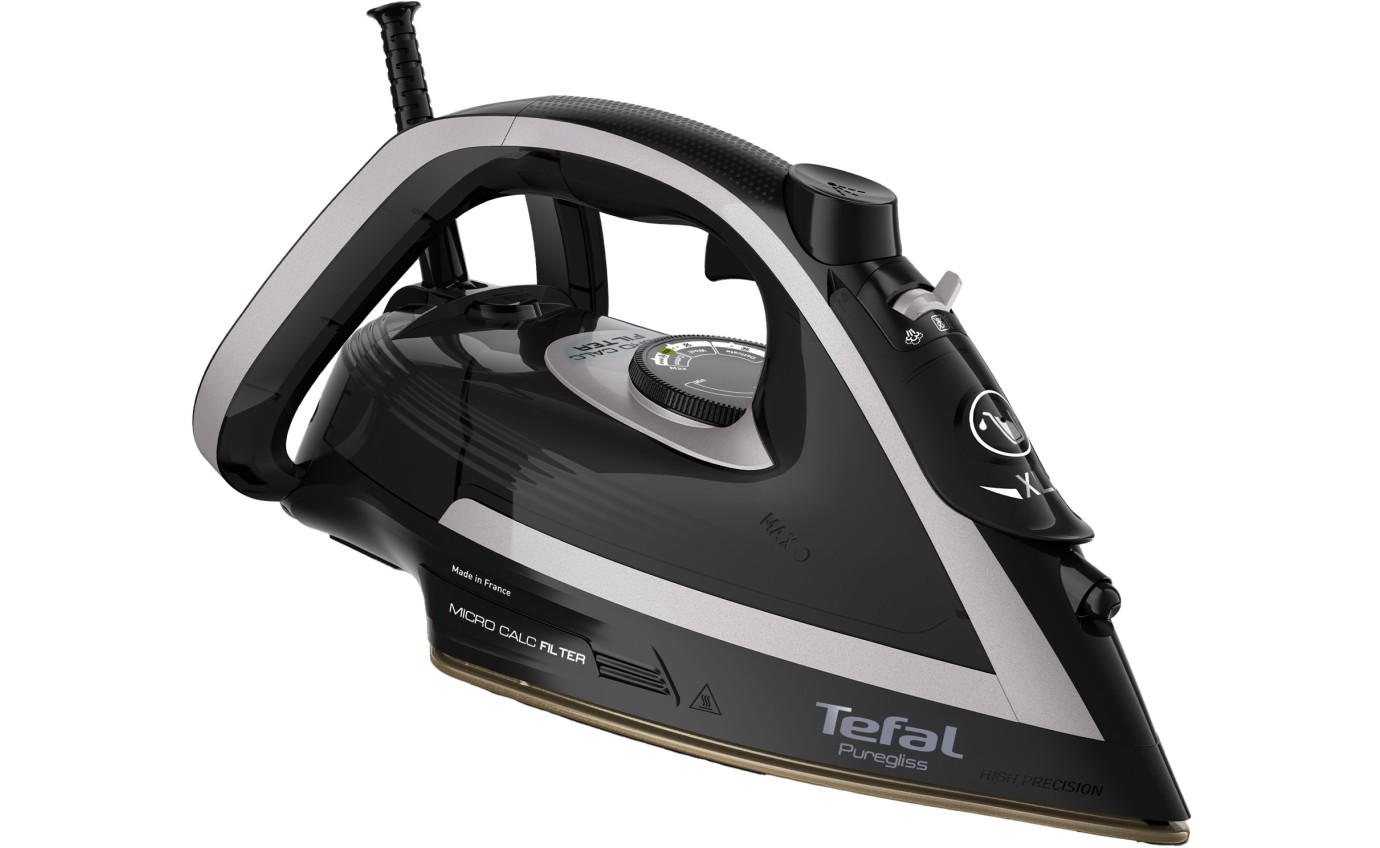 Tefal Puregliss Anti-Calc Steam Iron (Shady & Black) FV8062