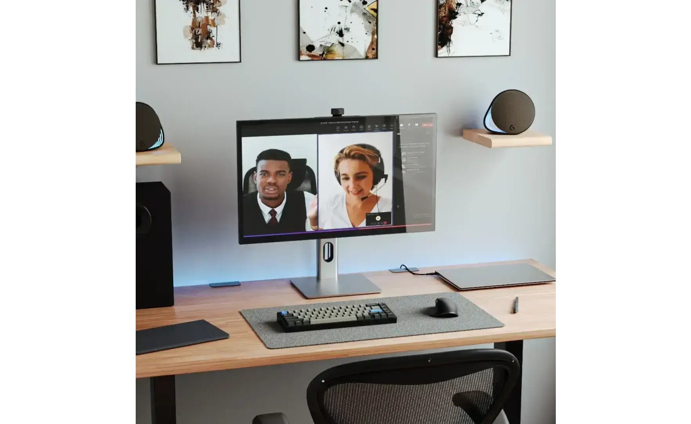 ALOGIC 27 inch Clarity Pro Touch Rotating 4K Monitor with 65W PD, Webcam and Touchscreen 27C4KPDWT