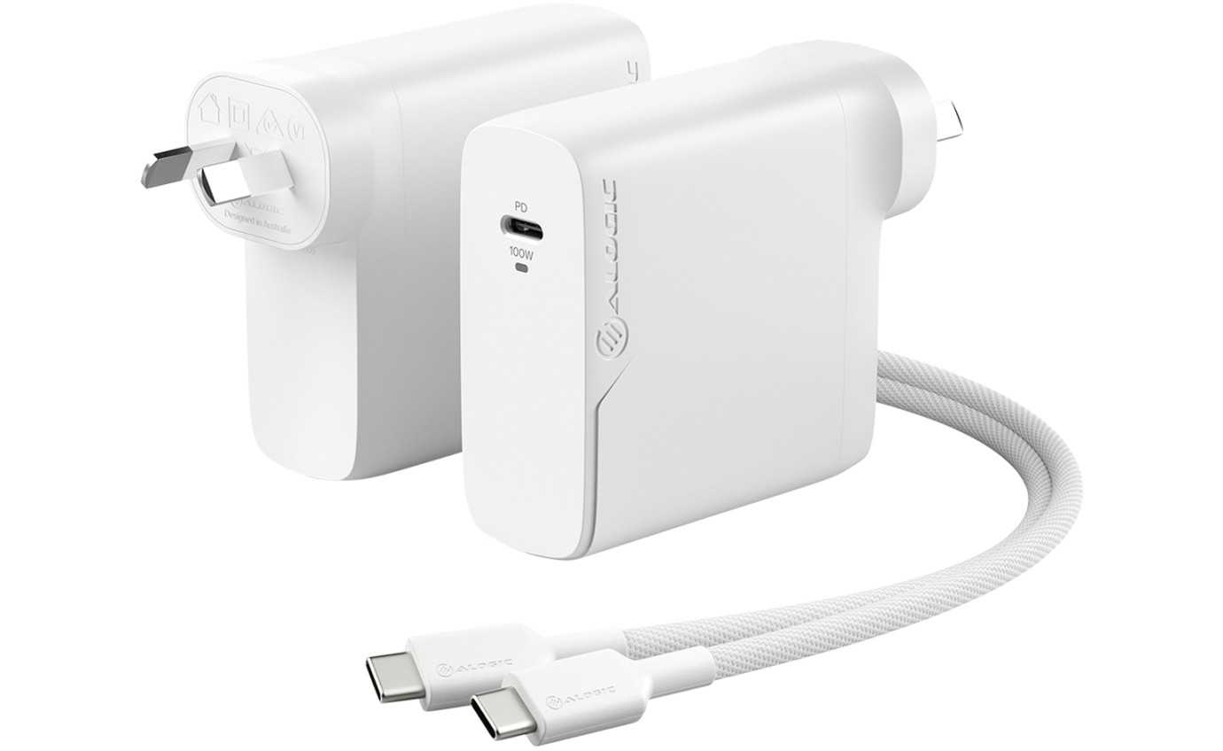 ALOGIC 100W USB-C Rapid Power GaN Laptop Charger (2m) WCG1X100ANZ