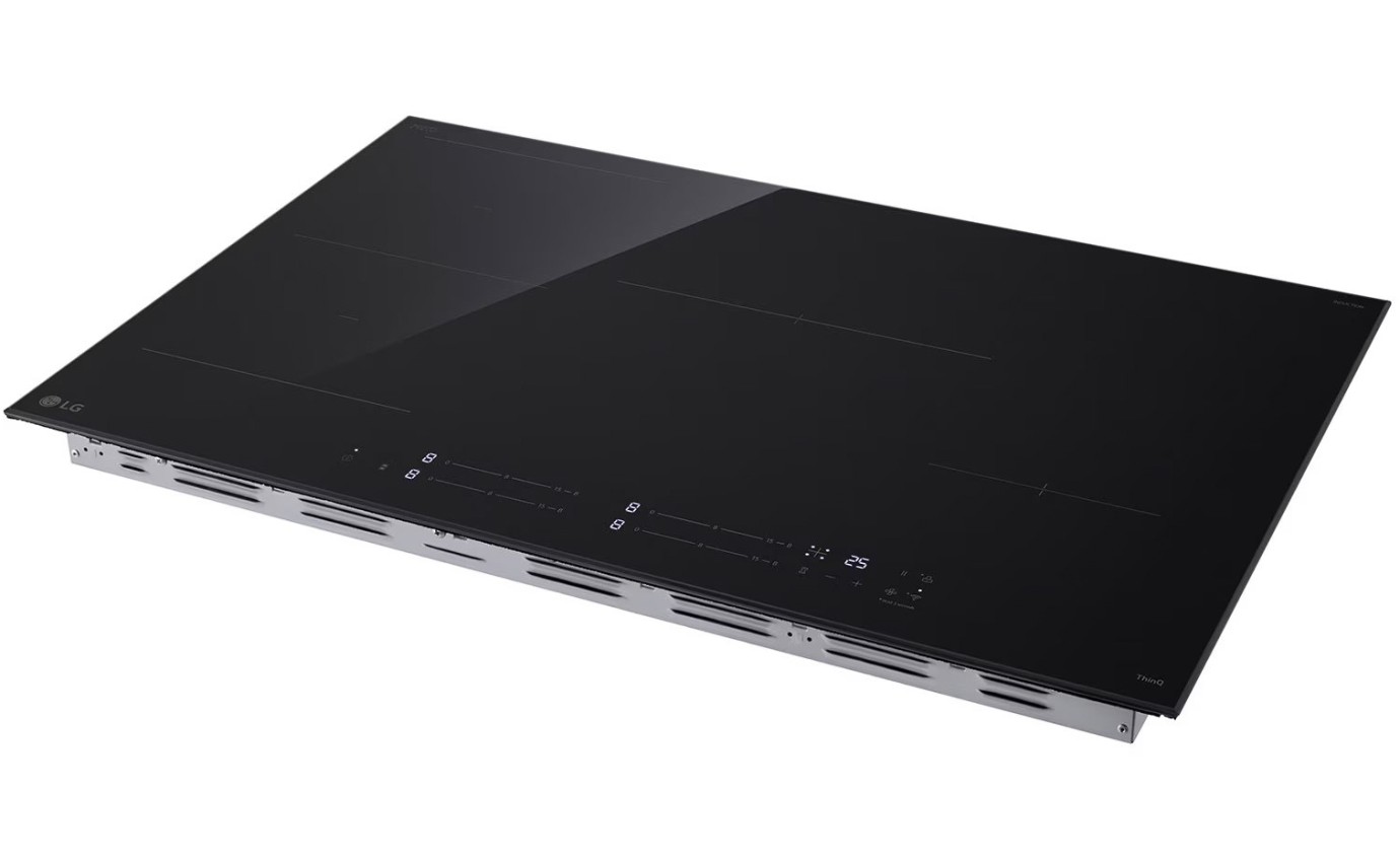 LG 80cm 4 Zone Induction Cooktop BCI807T4BG