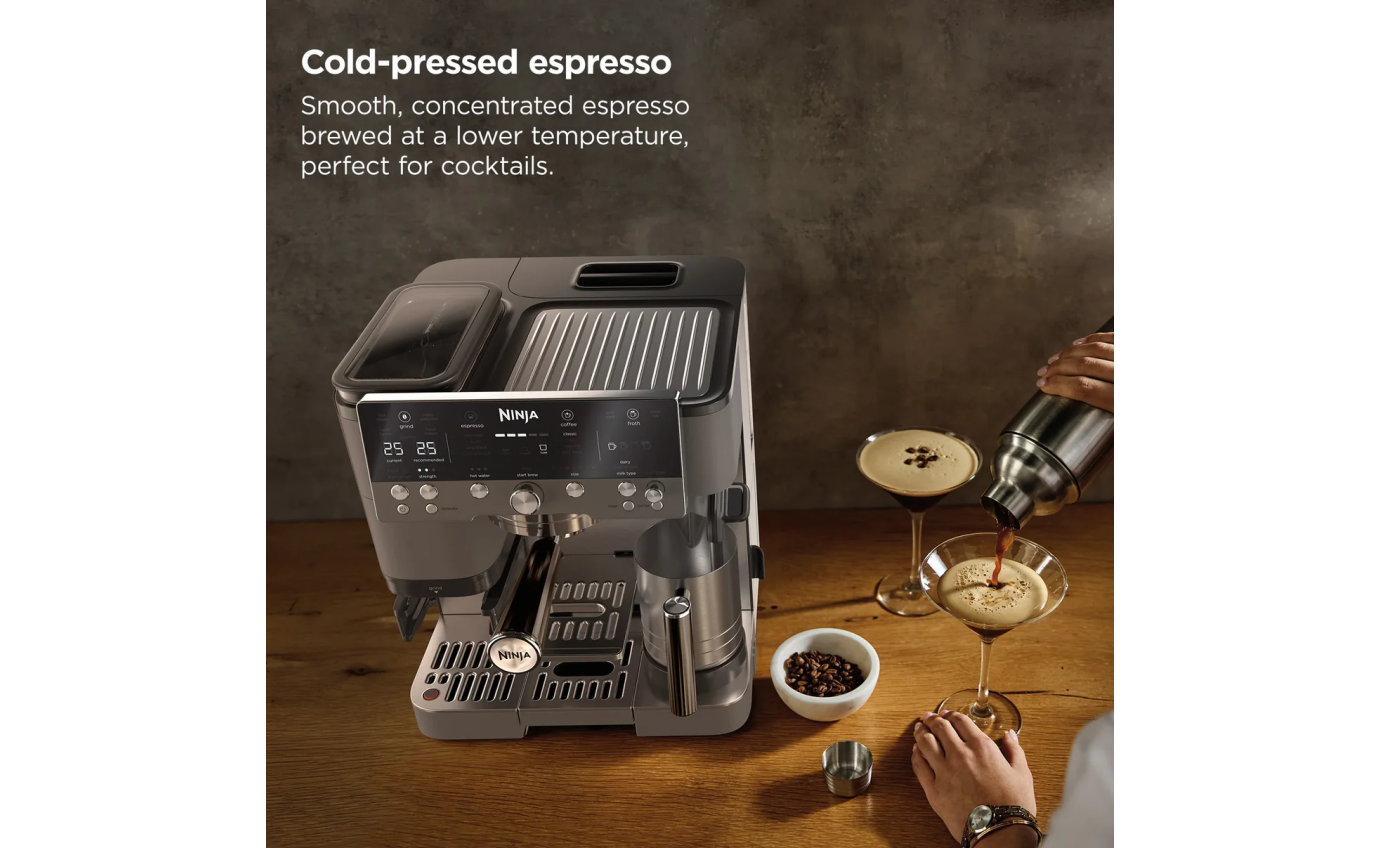 Ninja Luxe Cafe&trade; Premier Espresso Machine (Gunmetal) ES601GM