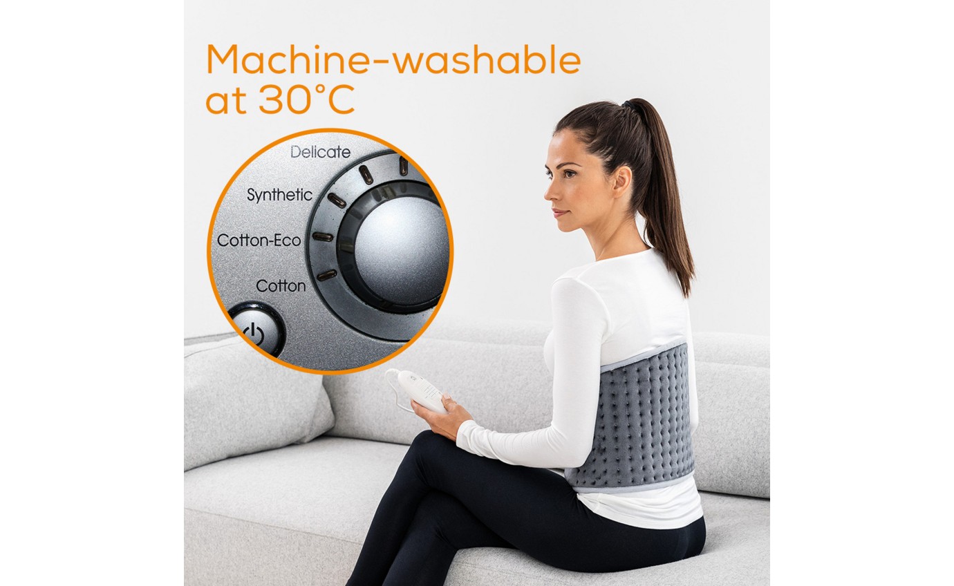 Beurer Cosy Stomach & Back Heat Pad (Grey) HK49