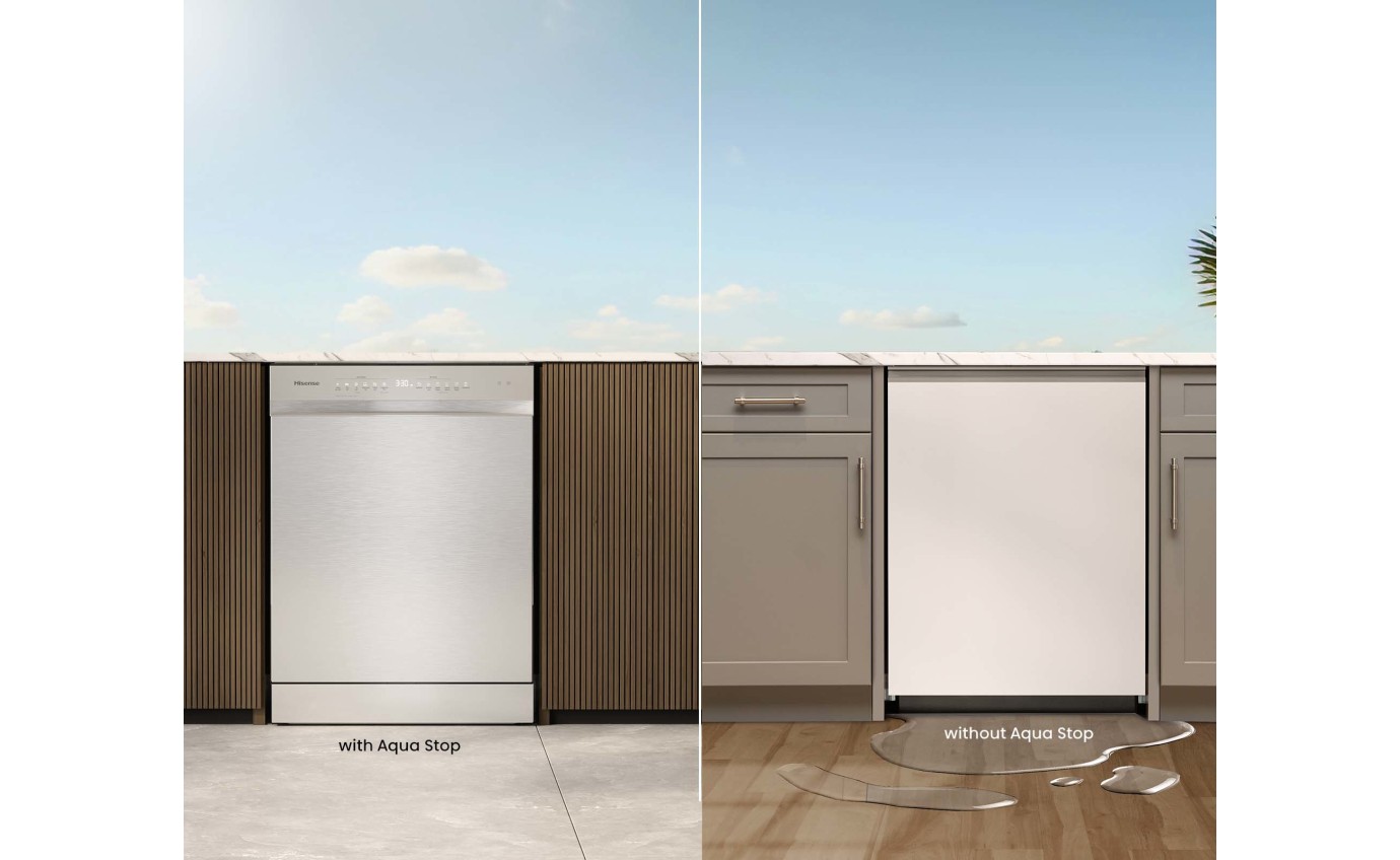Hisense 60cm Freestanding Dishwasher (Stainless Steel) HSAA16FS