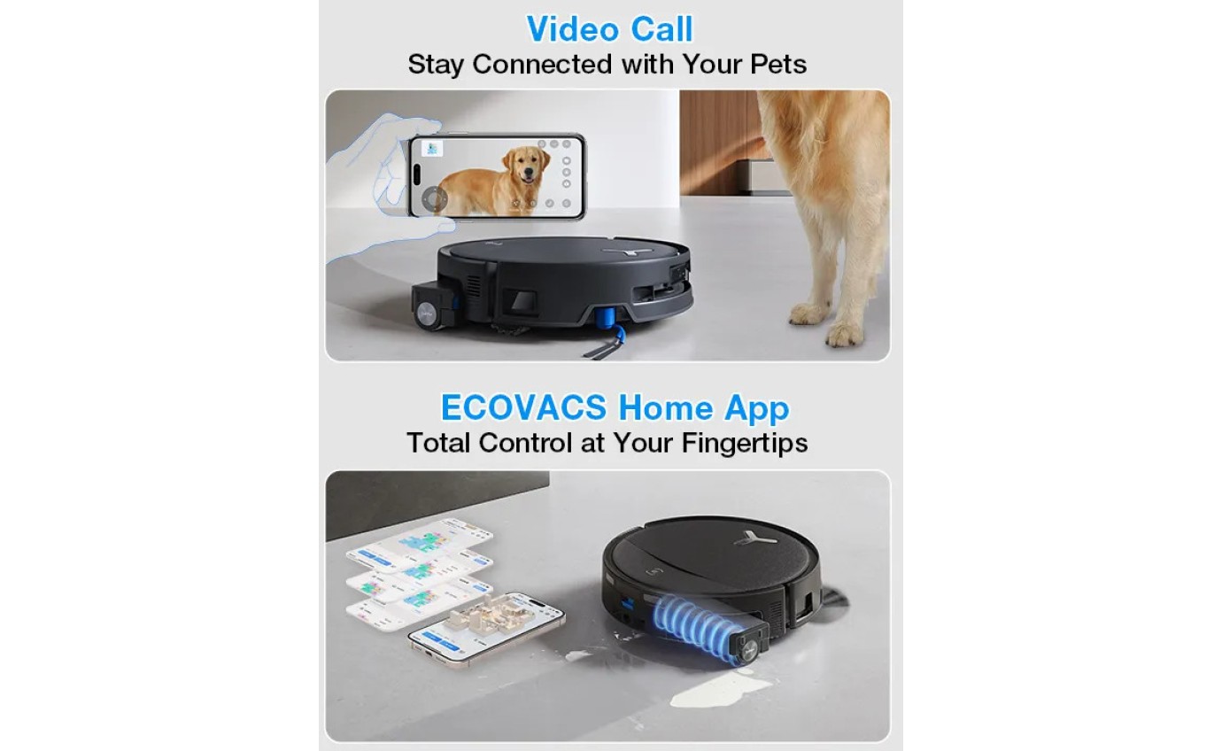 Ecovacs DEEBOT T80S OMNI Robot Vacuum & Mop DEX62