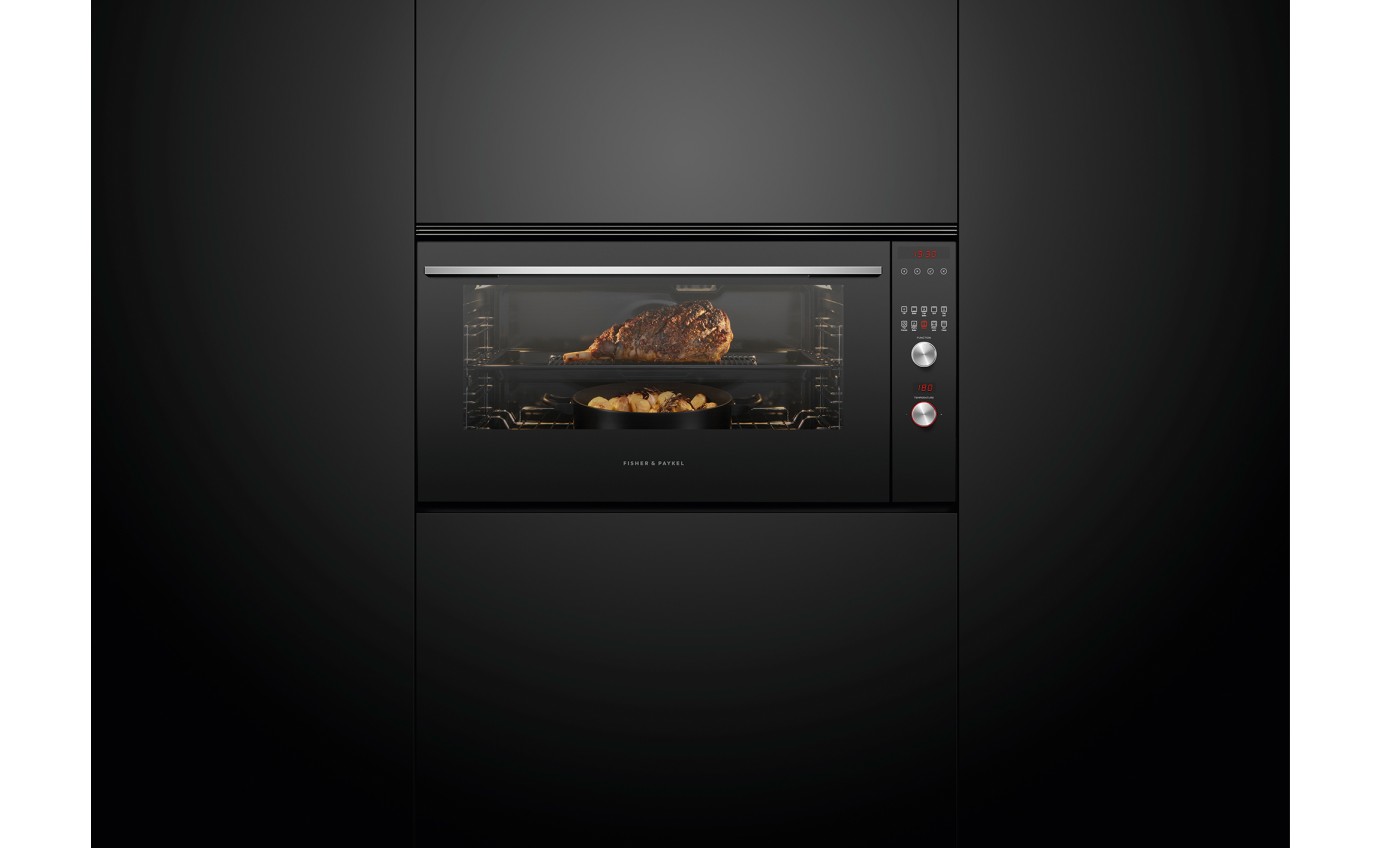 Fisher & Paykel 90cm Series 9 Contemporary Pyrolytic Oven OB90S9MEPX4