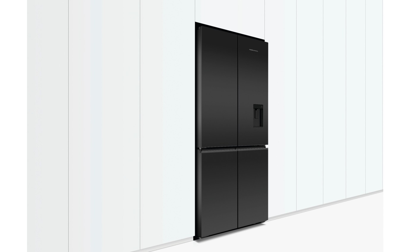 Fisher & Paykel 690L Series 7 Quad Door Refrigerator Freezer, Ice & Water RF730QZUVB1