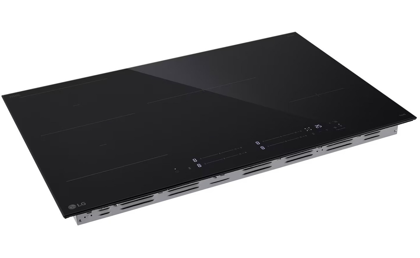 LG 80cm 4 Zone Induction Cooktop BCI807T4BG