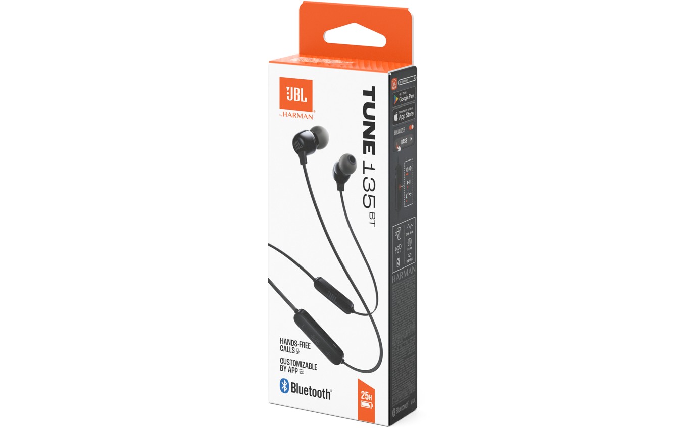 JBL Tune 135BT (Black) JBLT135BTBLK