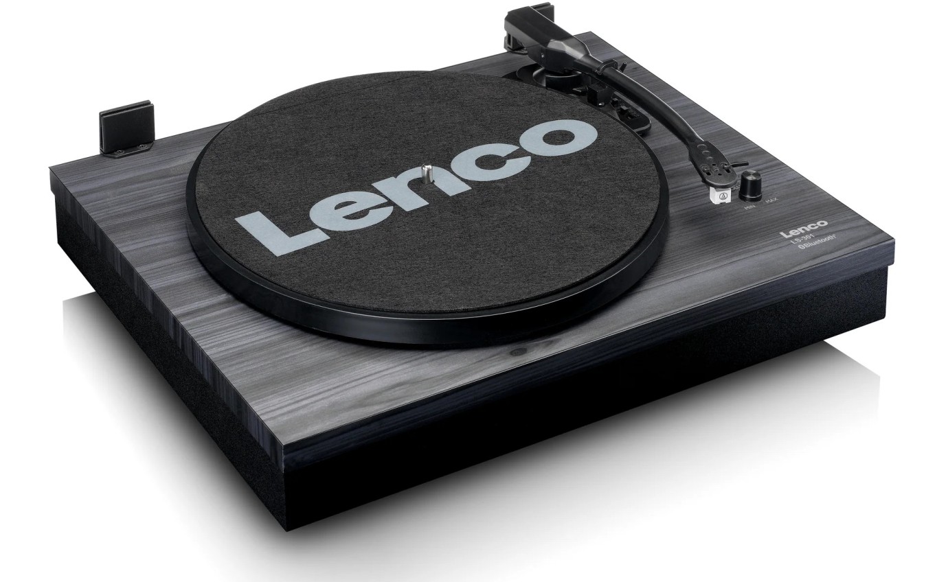 Lenco Record Player with Bluetooth and Speakers LS301BK