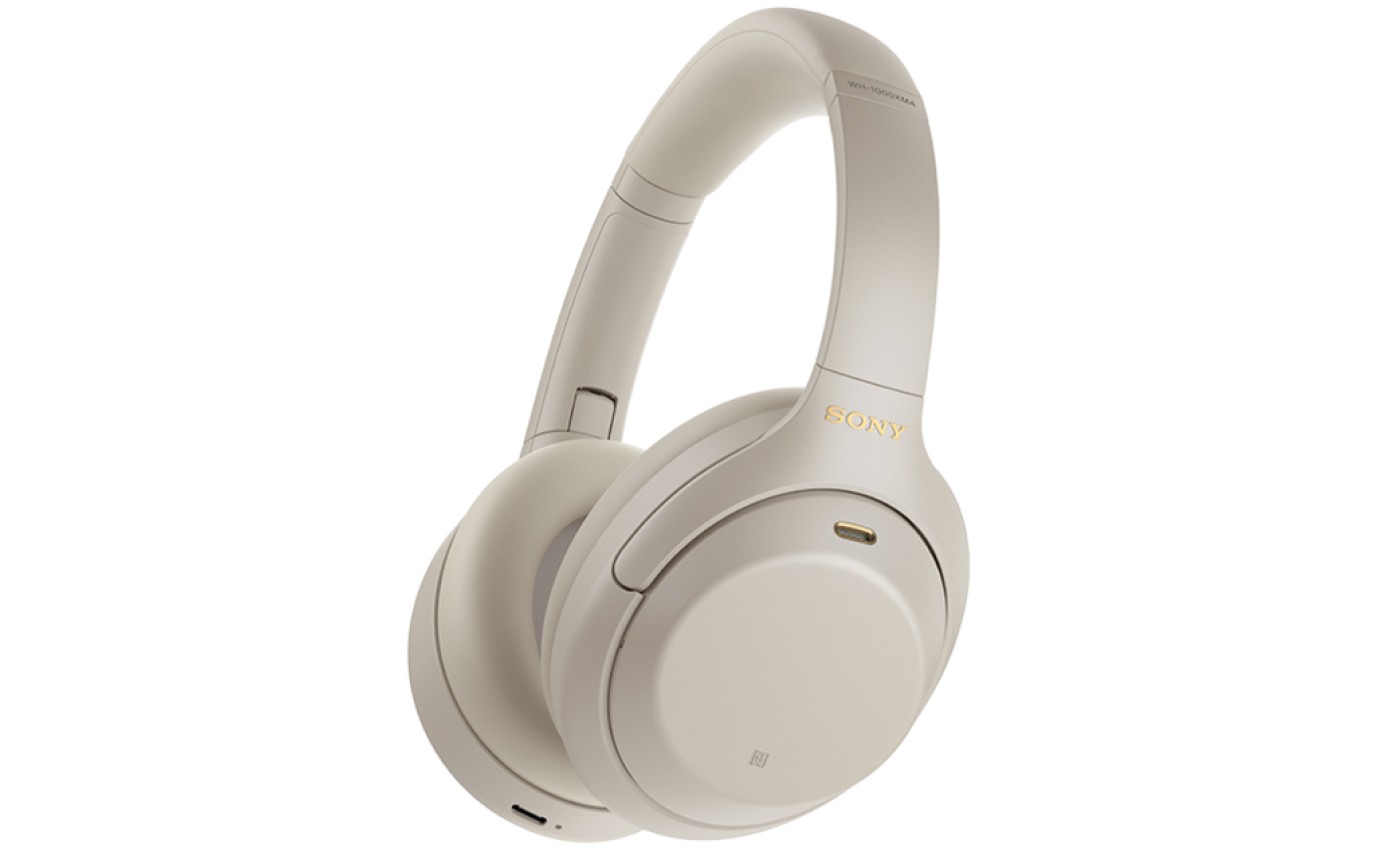 Sony Wireless Noise Cancelling Headphones (Silver) WH1000XM4S