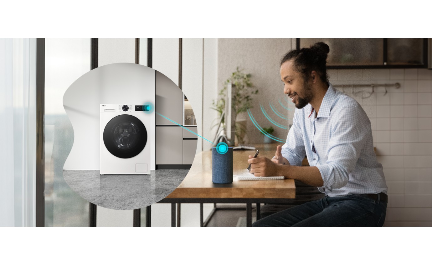 LG 9kg Series 3 AI Wash Front Load Washing Machine WX31409W