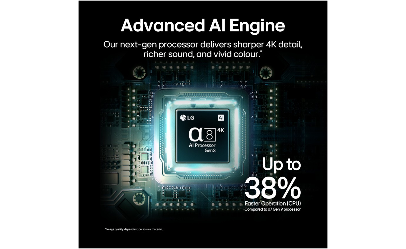 LG 48 inch B6 OLED AI 4K Smart TV OLED48B6PSA