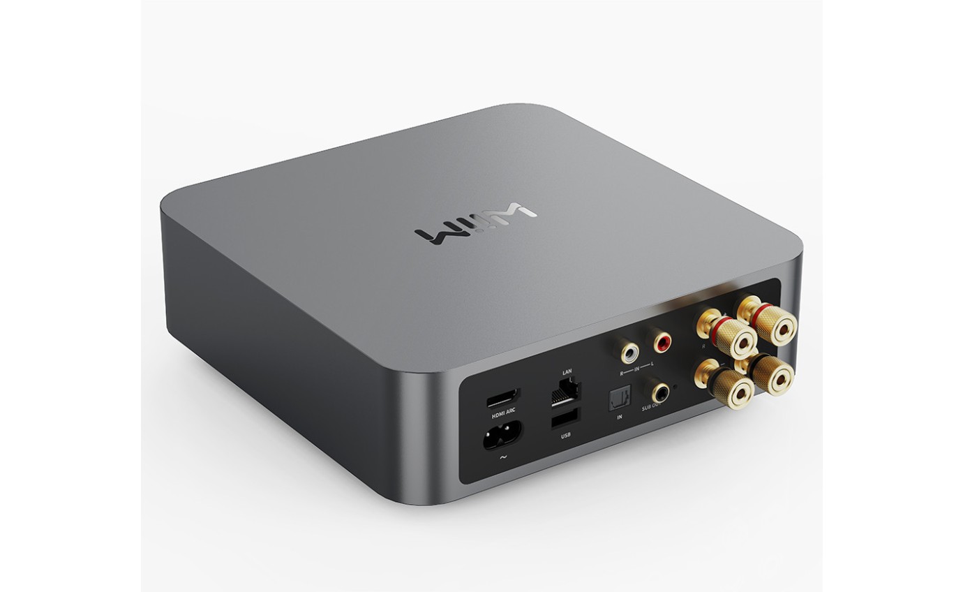WiiM Amp Multiroom Stereo Streaming Amplifier (Space Grey) WIIMAMPSG
