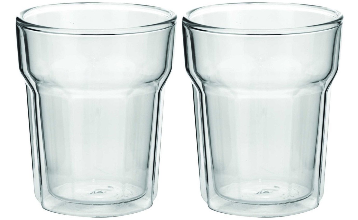 Avanti 250ml Nove Twin Wall Glass 2 Piece Set 15404