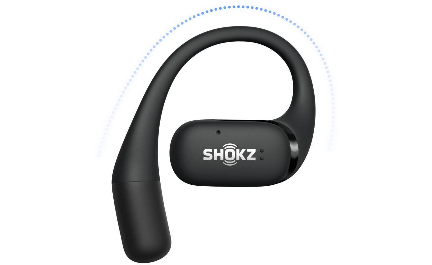 Shokz OpenFit Open-Ear True Wireless Earbuds (Black) SHOKZT910STBK