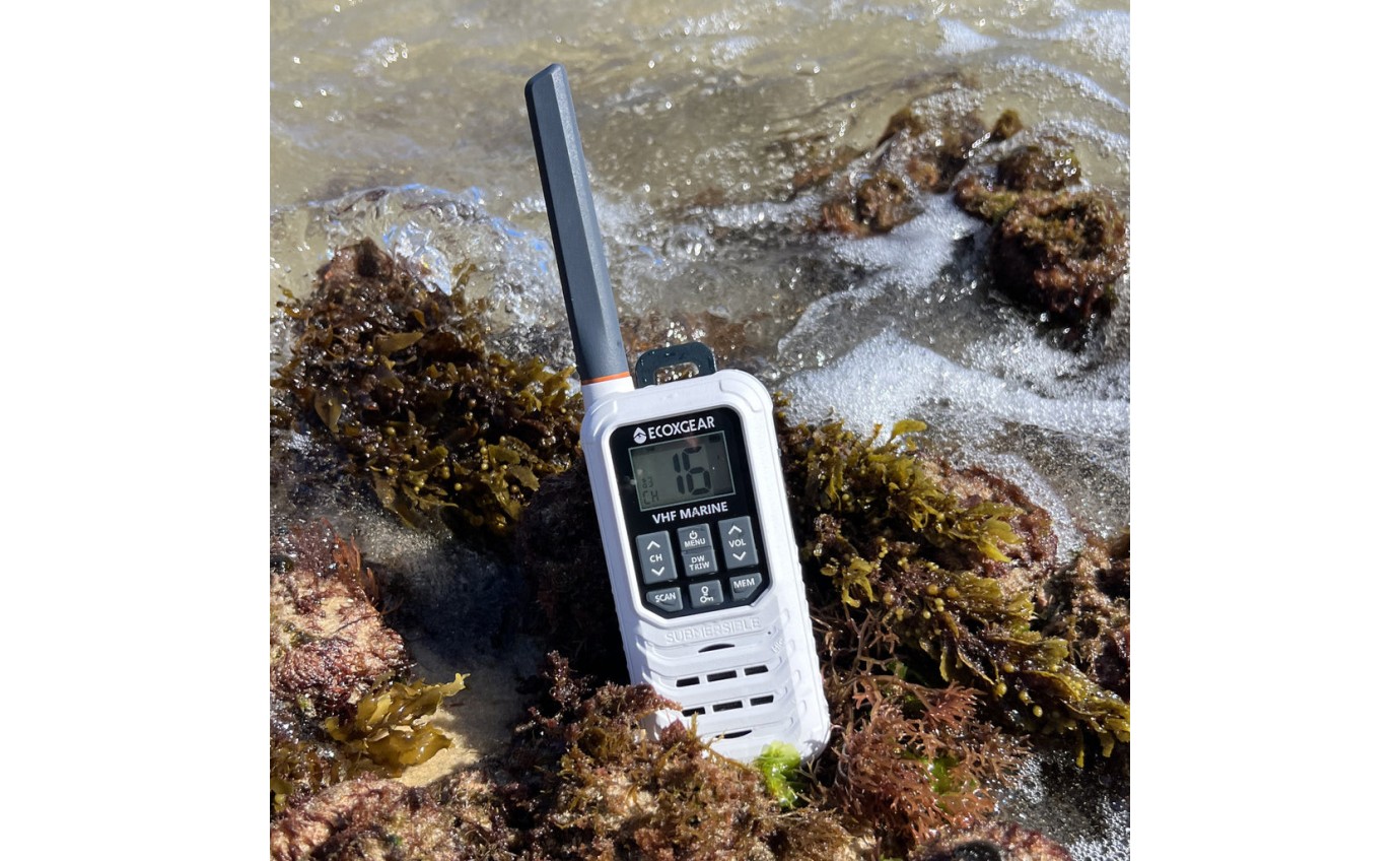 ECOXGEAR EXM300 3W IP67 VHF Marine Handheld Radio EXM300