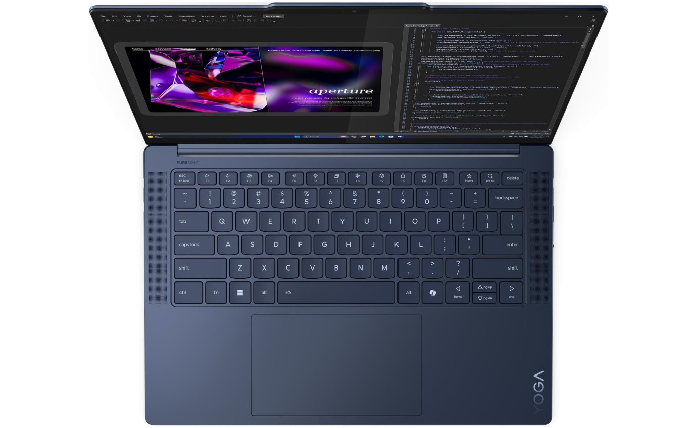 Lenovo 14.5 inch Yoga Slim 7x Copilot+ Laptop X1E OLED 32GB RAM 1TB W11H 83ED000BAU
