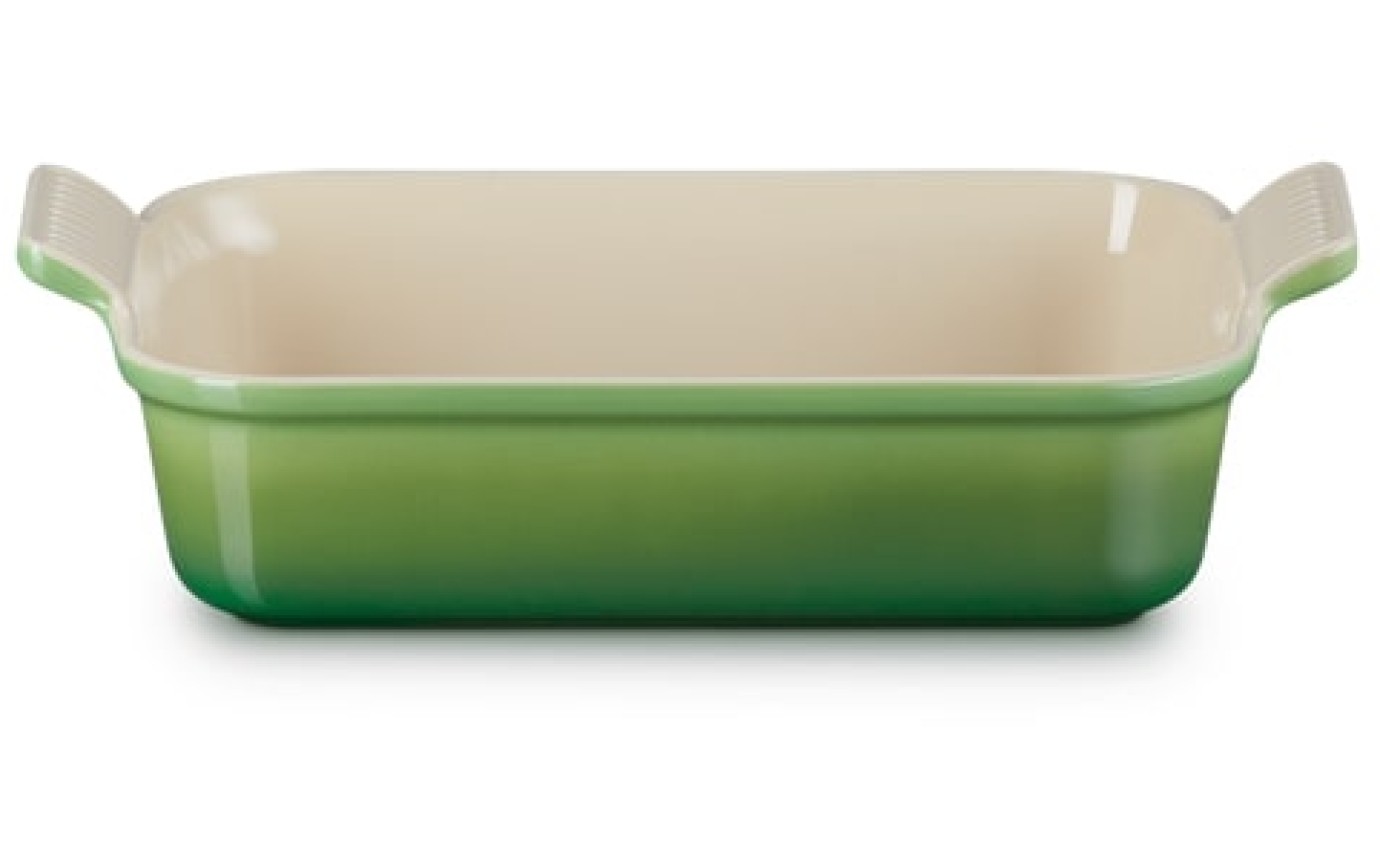 Le Creuset 26cm Stoneware Heritage Rectangular Dish (Bamboo Green) 71102264080001