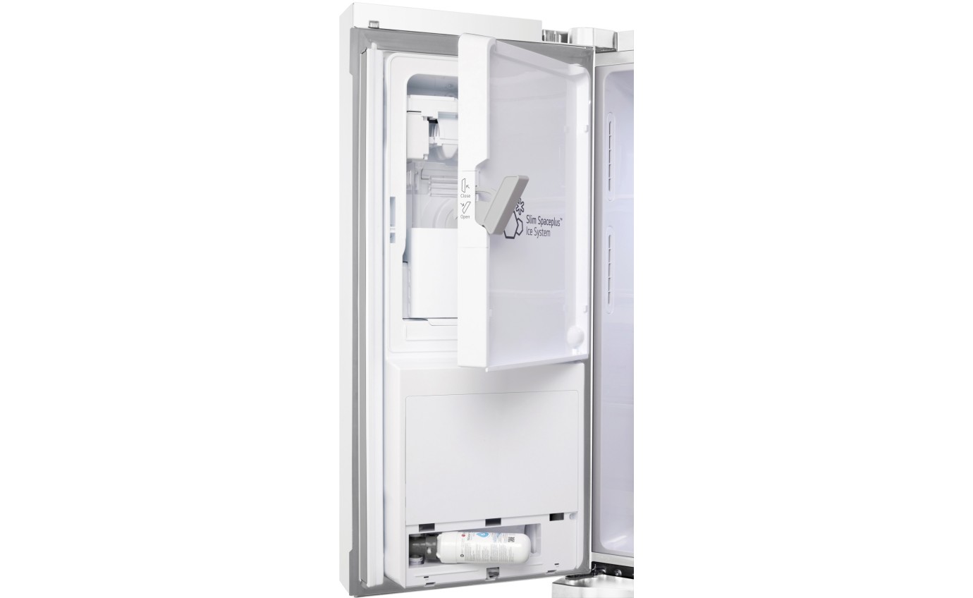 LG 506L Quad Door Fridge (White) GFL500MWH