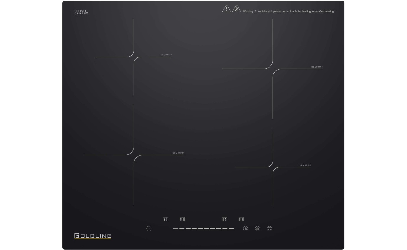 Goldline 60cm Induction Cooktop IH604CSAB