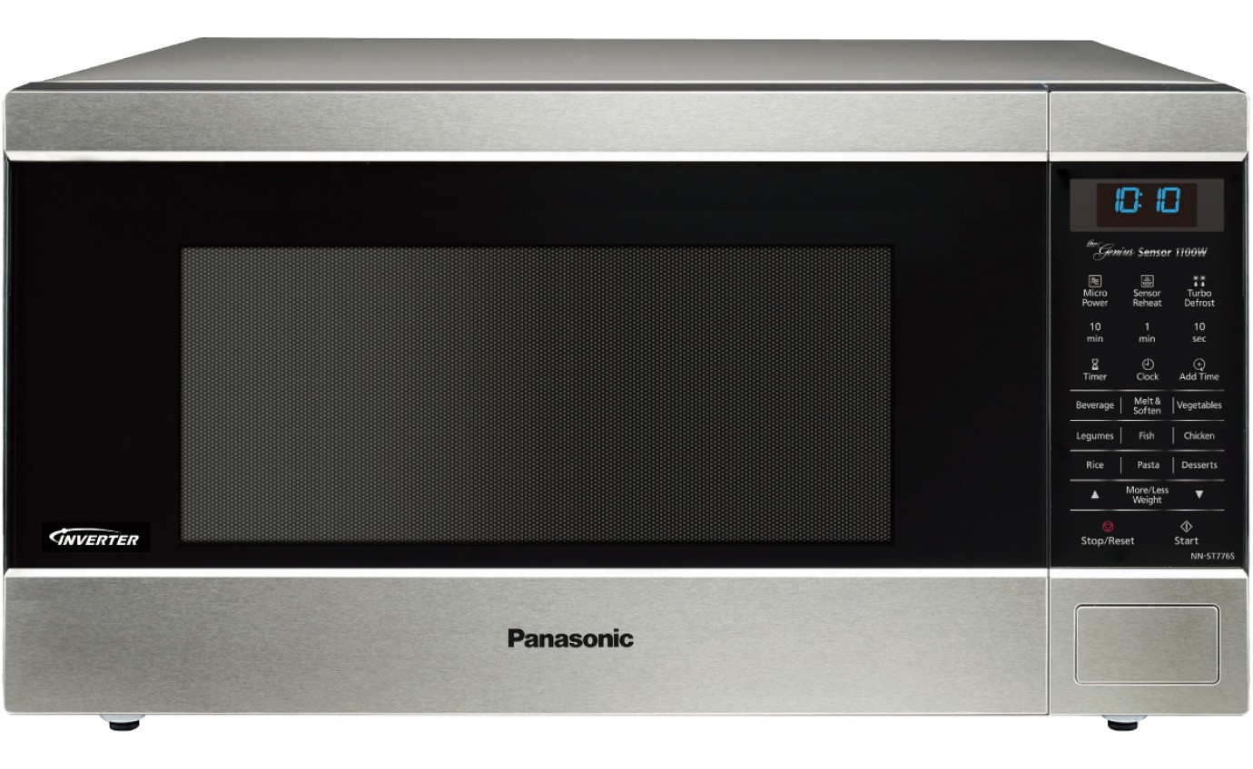 Panasonic 44L 1100W Inverter Sensor Microwave Oven (Stainless Steel) NNST776SQPQ