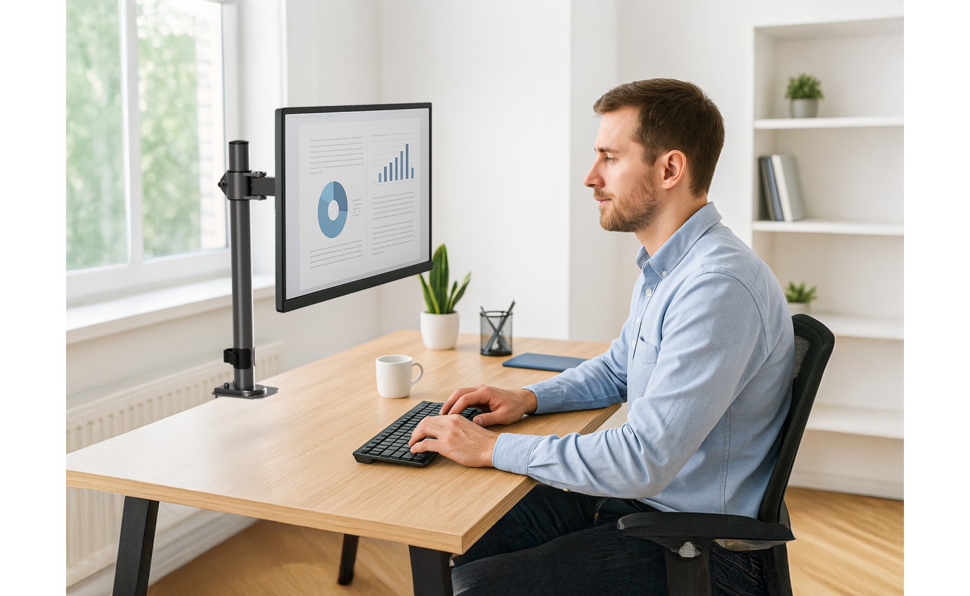 Nuvotech Single Monitor Arm OTMA1E