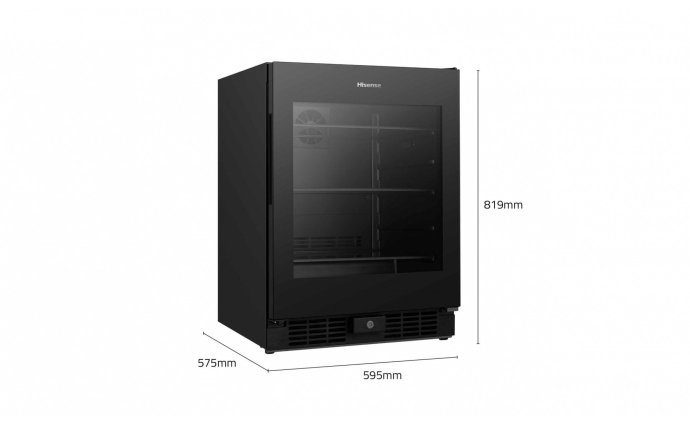 Hisense 140 Can Beverage Cooler HRBC137