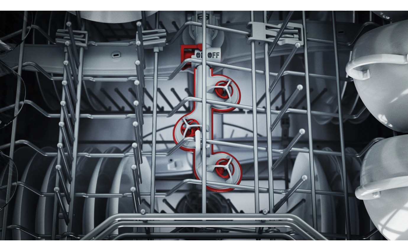 Bosch 60cm Built-Under Dishwasher (Black Inox) SMP6HCB01A