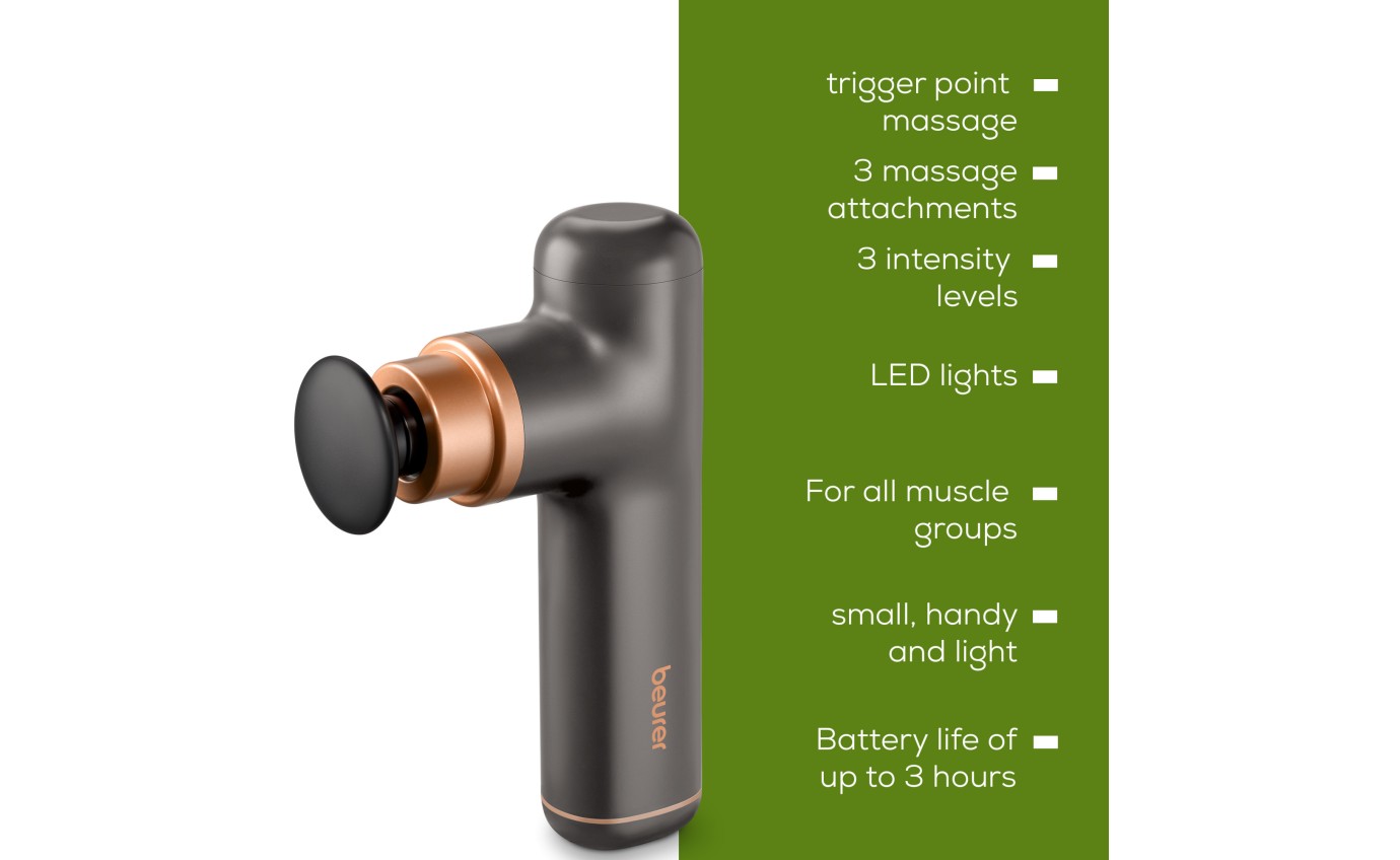Beurer Sensitive Deep Tissue Massage Gun (Limited Edition) MG79BR