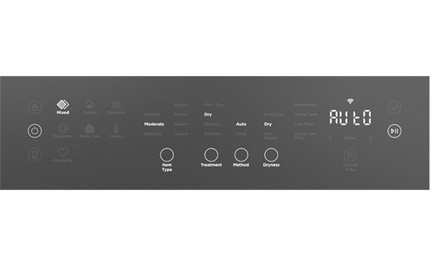 Fisher & Paykel 8kg Series 5 Contemporary Heat Pump Dryer (Graphite) DH8060PG5