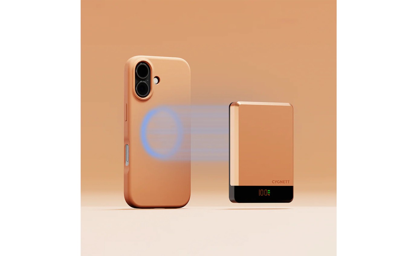 Cygnett MagSlim Magnetic Wireless Power Bank 10K (Copper) 11901351397