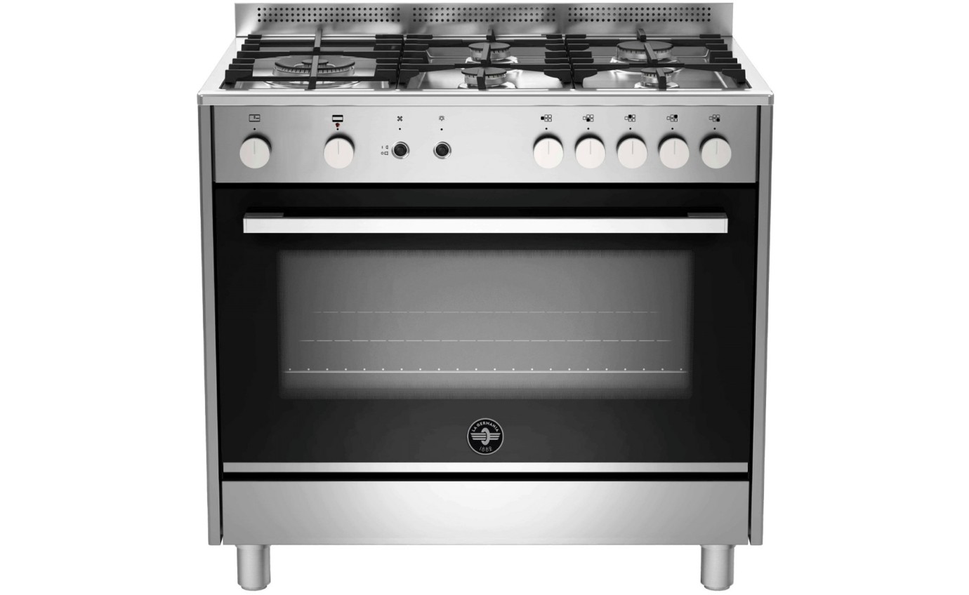 LaGermania 90cm Gas Upright Cooker TUS95L71DX