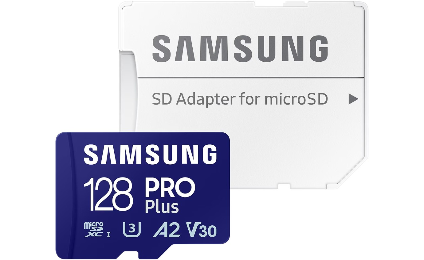 Samsung 128GB PRO Plus microSD Card MBMD128SAAPC