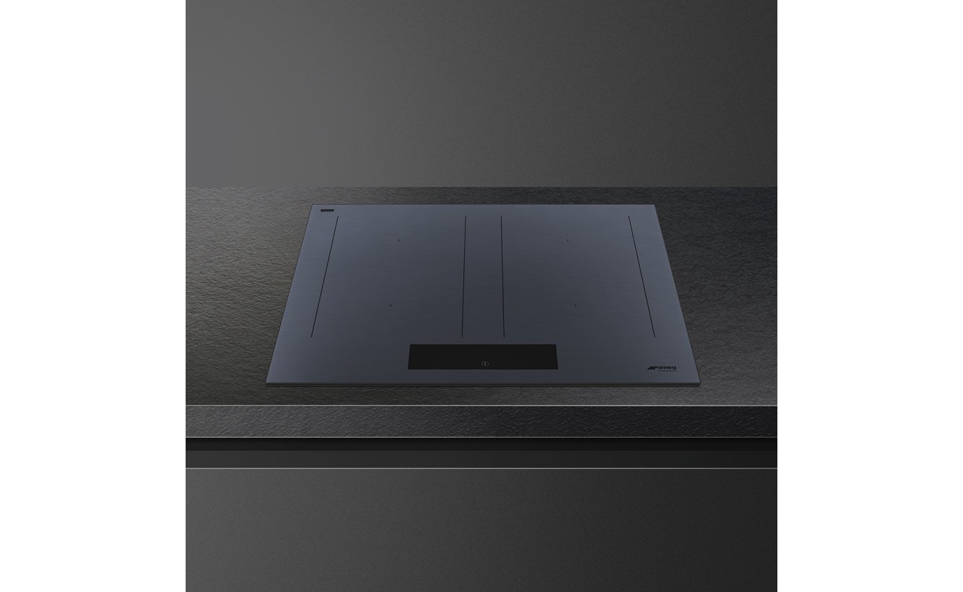 Smeg 60cm Linea Induction Cooktop (Neptune Grey) SIM1644DG